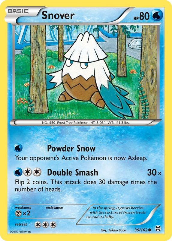 Snover - 39/162 - Common