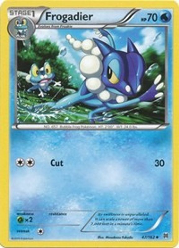Frogadier - 47/162 - Uncommon