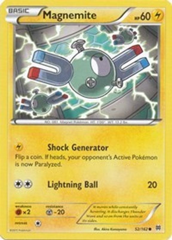 Magnemite (52) - 52/162 - Common