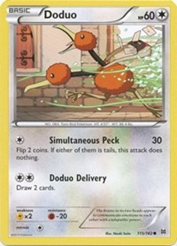 Doduo (115) - 115/162 - Common