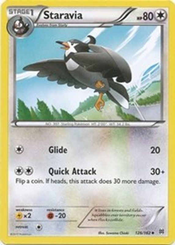 Staravia - 126/162 - Uncommon
