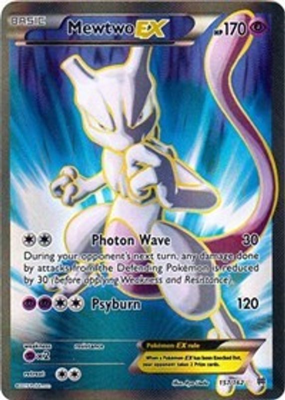 Mewtwo EX (157 Full Art) - 157/162 - Ultra Rare