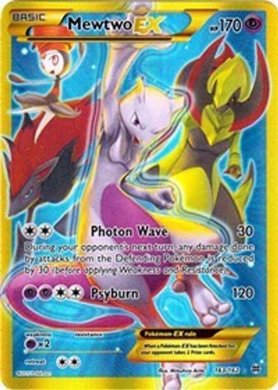Mewtwo EX (163 Secret Full Art) - 163/162 - Secret Rare
