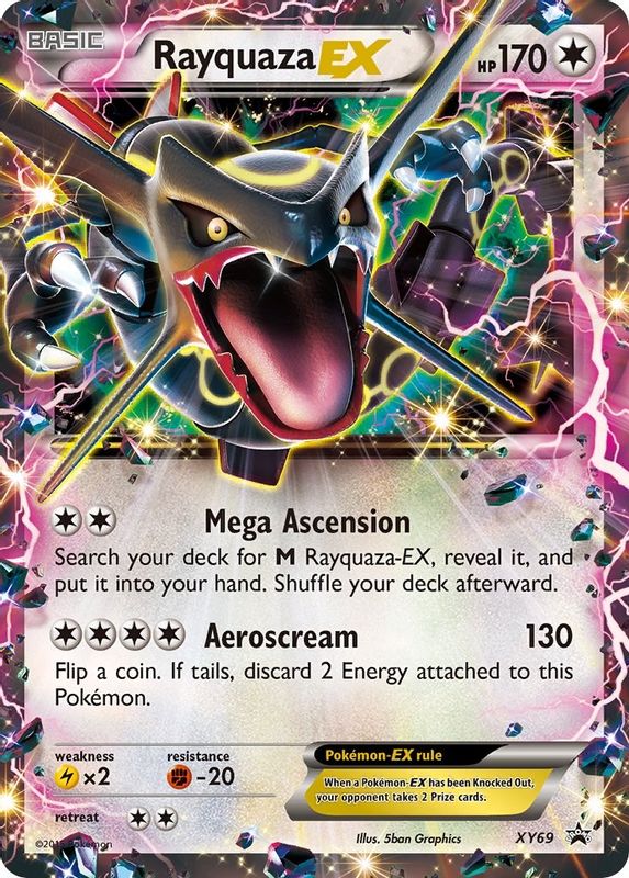 Rayquaza EX (Shiny) - XY69 - Promo
