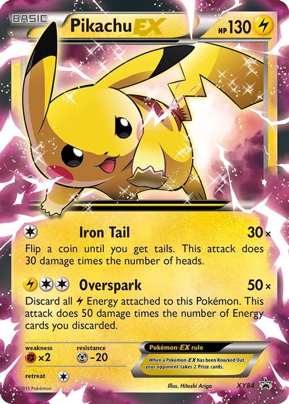 Pikachu EX - XY84 - XY84 - Promo