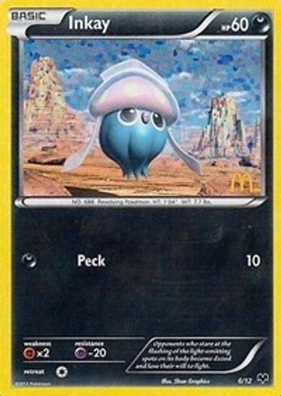 Inkay - 6/12 - 006/012 - Promo