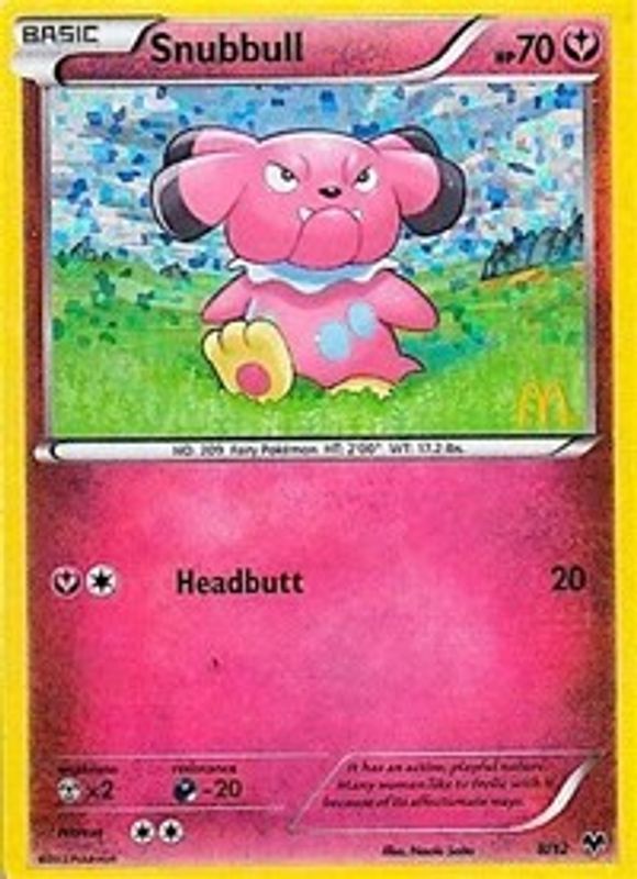 Snubbull - 8/12 - 008/012 - Promo