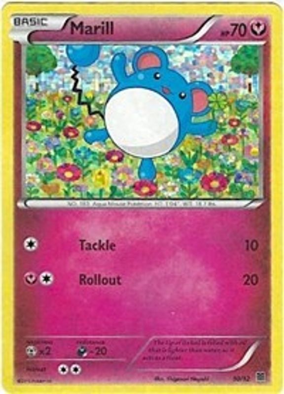 Marill - 10/12 - 010/012 - Promo