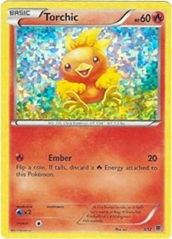 Torchic - 3/12 - 003/012 - Promo