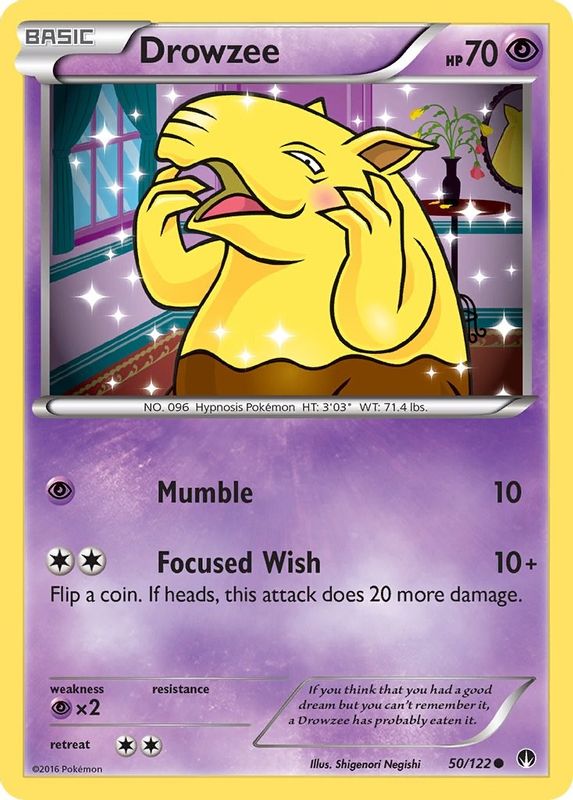 Drowzee - 50/122 - Common
