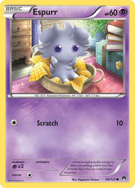 Espurr - 58/122 - Common