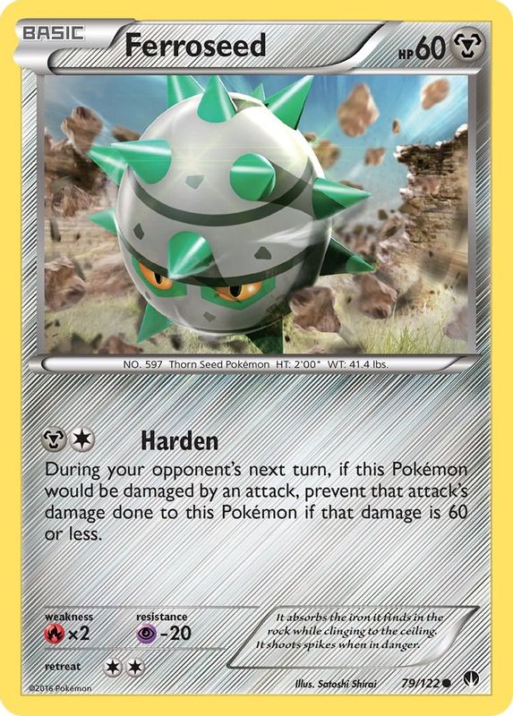 Ferroseed - 79/122 - Common