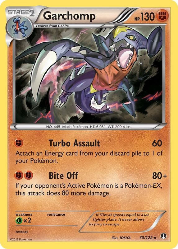 Garchomp - 70/122 - Holo Rare