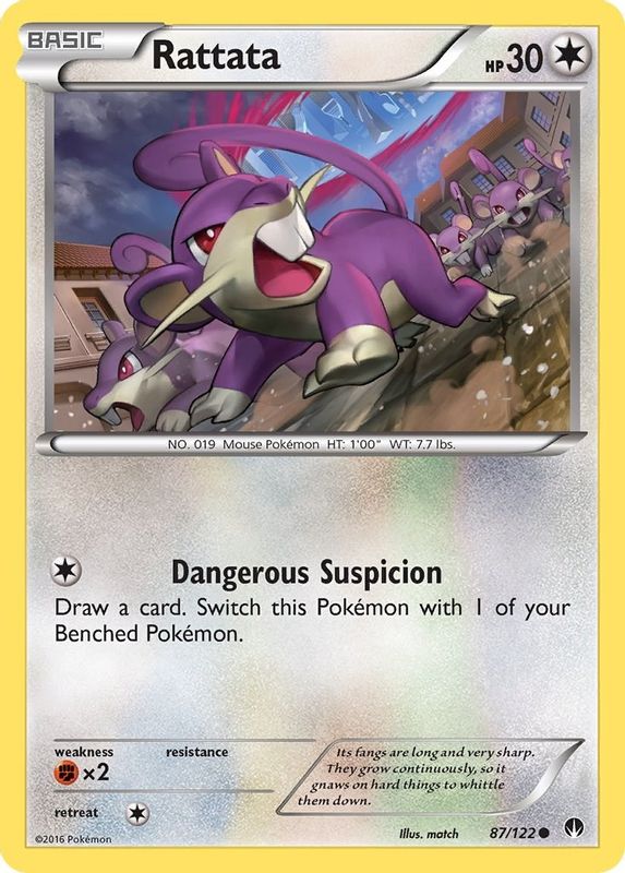 Rattata - 87/122 - Common