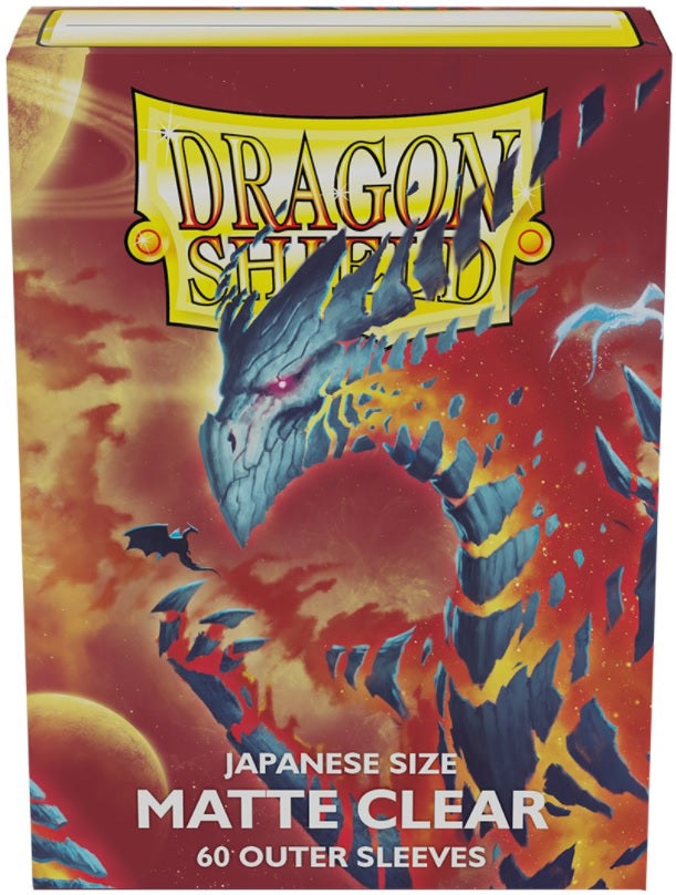 Dragon Shield - Japanese Outer Sleeves Matte Clear 60ct
