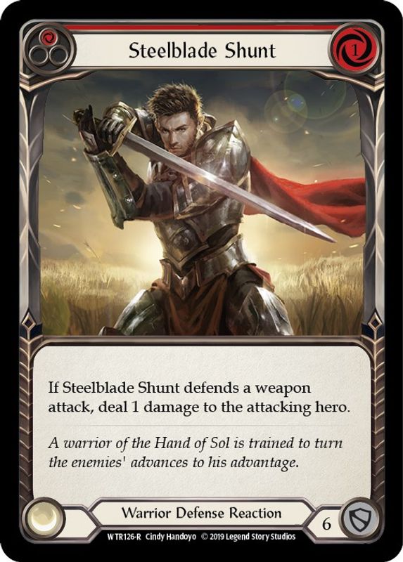 Steelblade Shunt (Red) - WTR126 - Rare