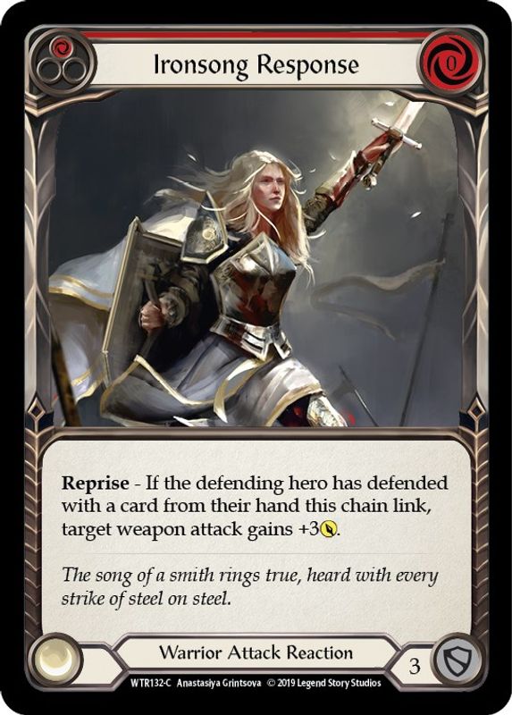 Ironsong Response (Red) - WTR132 - Common