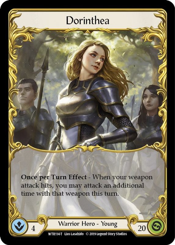 Dorinthea // Dorinthea Ironsong - WTR114 // WTR113 - Token