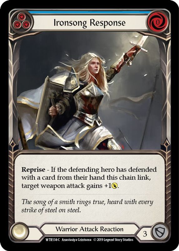 Ironsong Response (Blue) - WTR134 - Common
