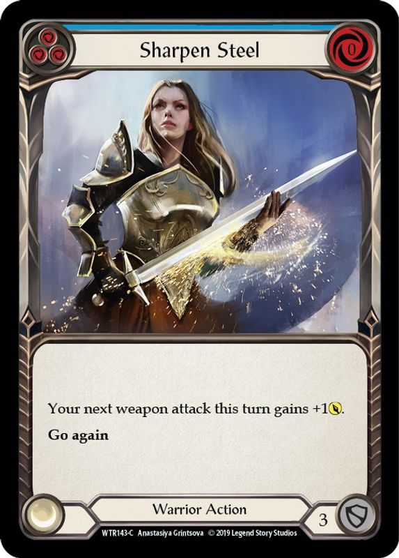 Sharpen Steel (Blue) - WTR143 - Common