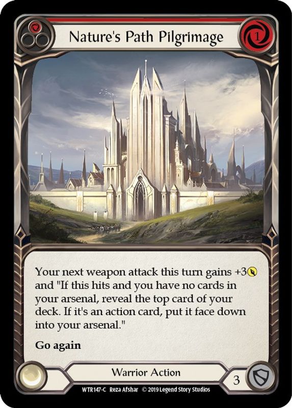 Nature's Path Pilgrimage (Red) - WTR147 - Common