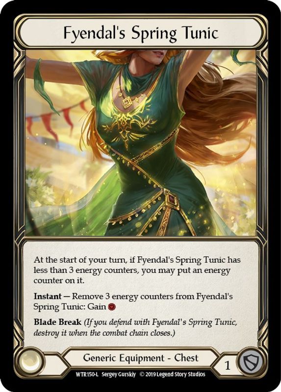 Fyendal's Spring Tunic - WTR150 - Legendary