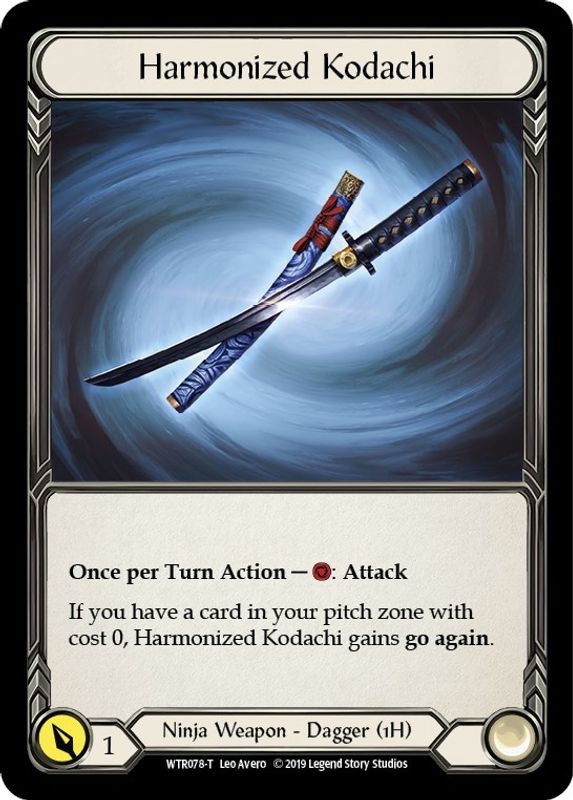Harmonized Kodachi // Katsu, the Wanderer - WTR078 // WTR076 - Token