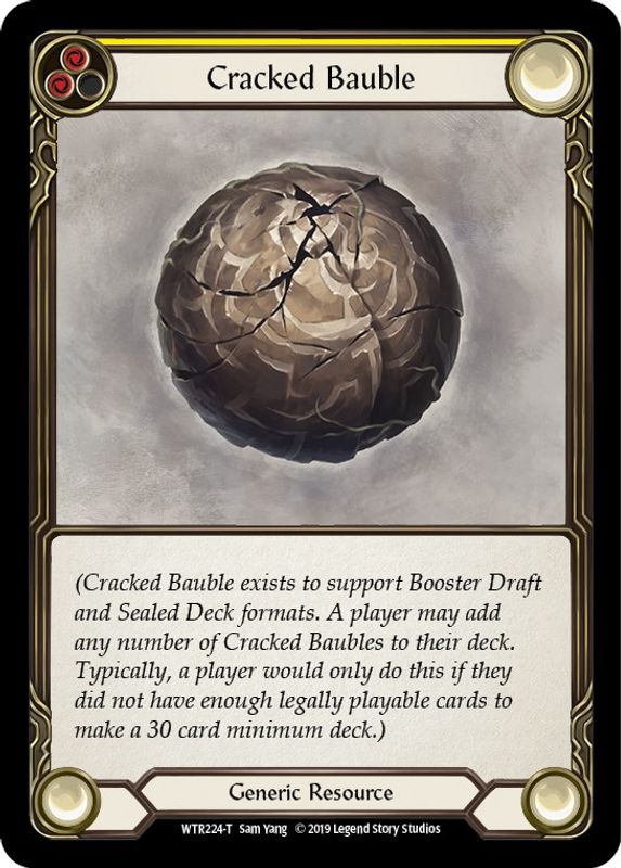 Cracked Bauble - WTR224 - Token