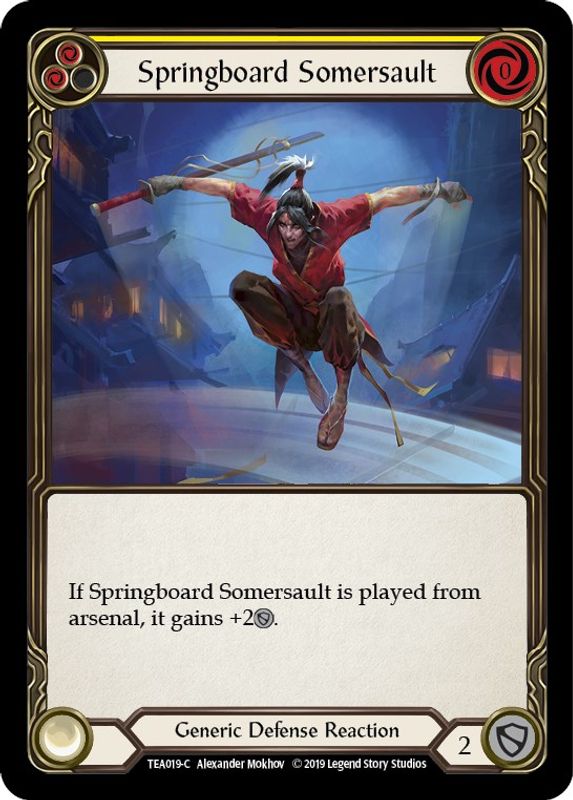 Springboard Somersault - TEA019 - Common