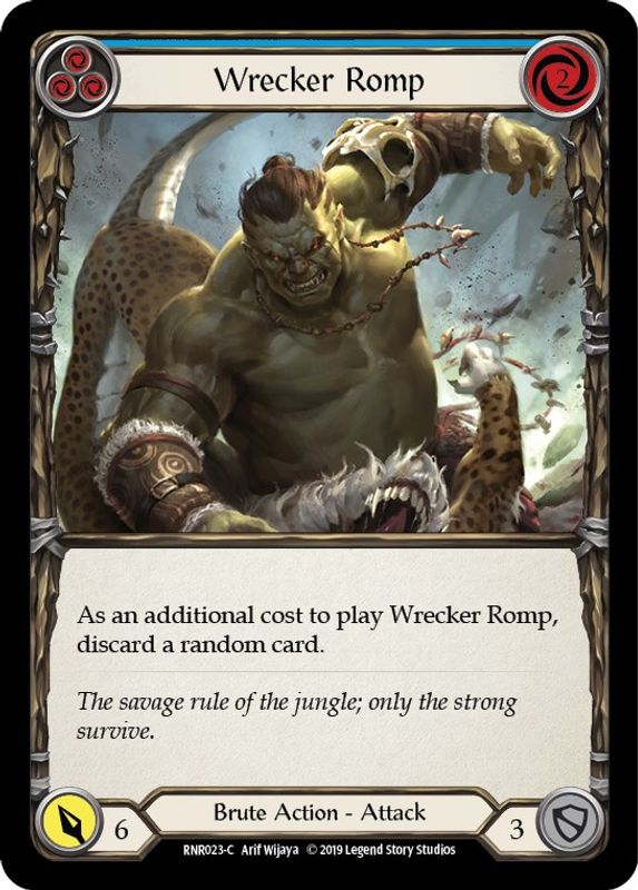 Wrecker Romp (Blue) - RNR023 - Common