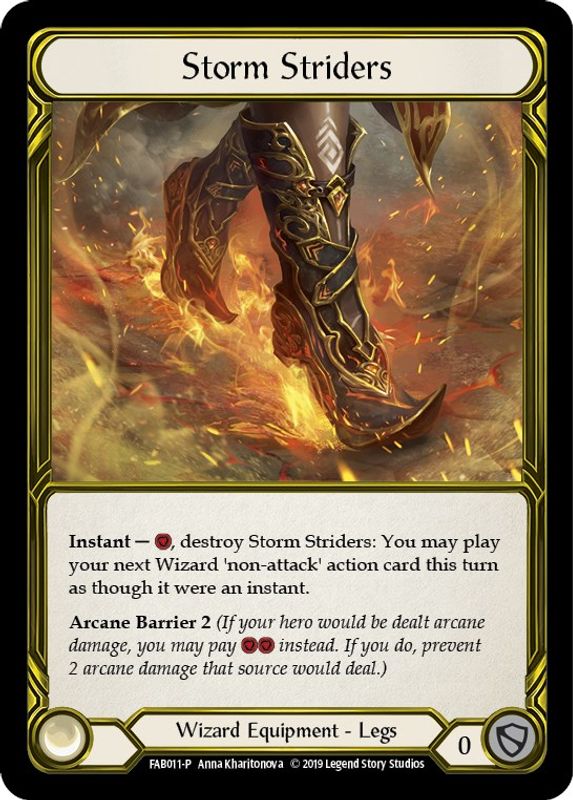 Storm Striders (Golden) - FAB011 - Promo