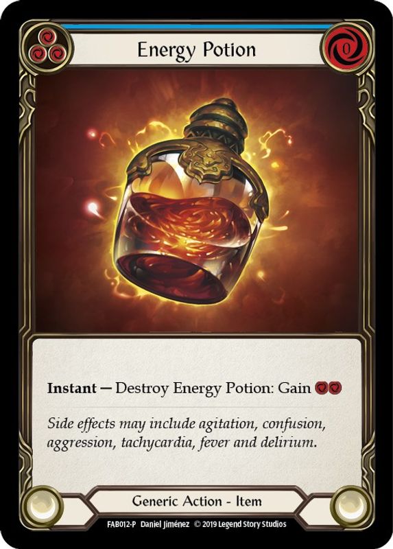 Energy Potion - FAB012 - Promo