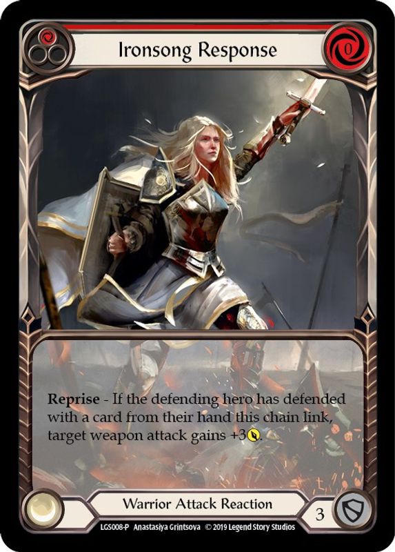 Ironsong Response (Red) - LGS008 - LGS008 - Promo