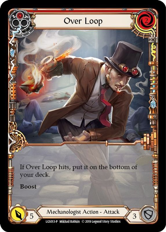 Over Loop (Red) - LGS013 - LGS013 - Promo