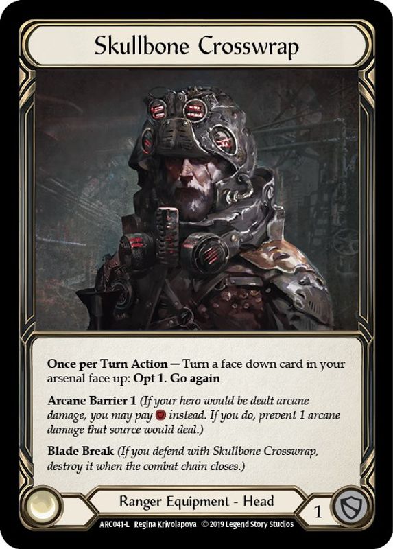 Skullbone Crosswrap - ARC041 - Legendary