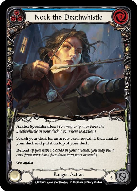 Nock the Deathwhistle - ARC046 - Super Rare