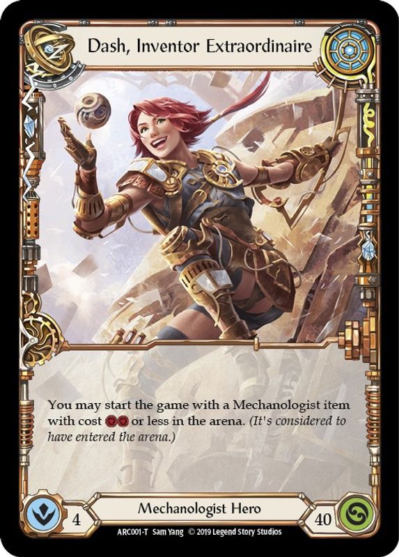 Dash, Inventor Extraordinaire // Kano - ARC001 // ARC114 - Token