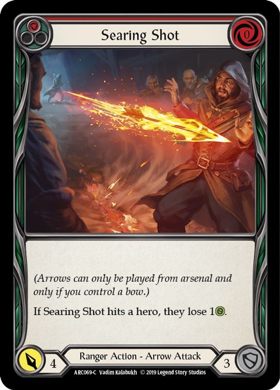Searing Shot (Red) - ARC069 - Common