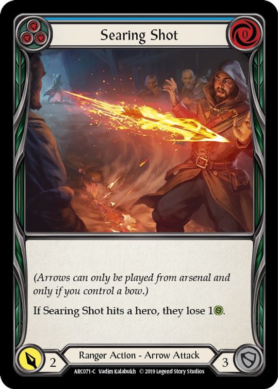 Searing Shot (Blue) - ARC071 - Common