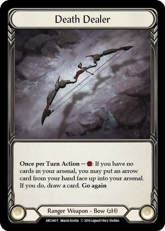 Death Dealer // Viserai, Rune Blood - ARC040 // ARC076 - Token