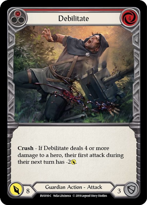Debilitate (Red) - BVO010 - Common