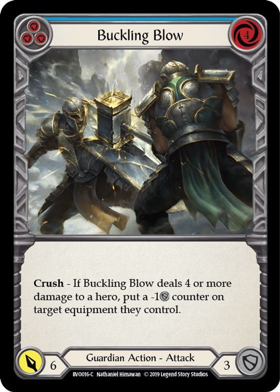 Buckling Blow (Blue) - BVO016 - Common