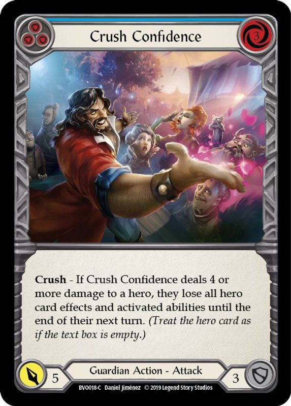 Crush Confidence (Blue) - BVO018 - Common