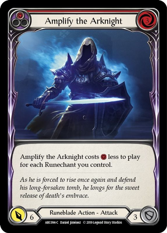 Amplify the Arknight (Red) - ARC094 - Common