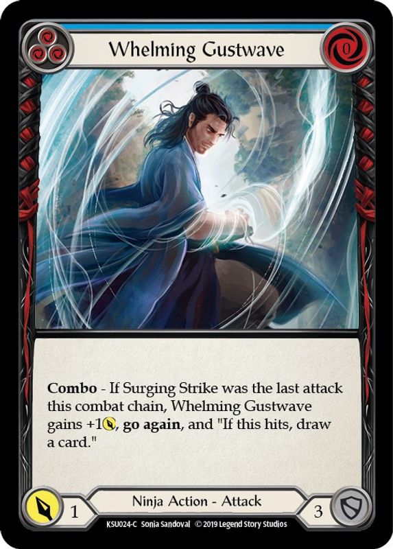 Whelming Gustwave (Blue) - KSU024 - Common