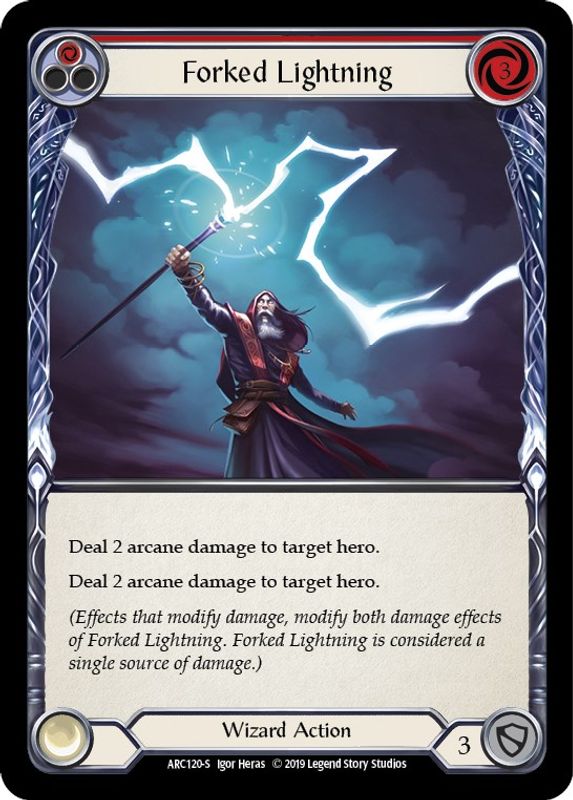 Forked Lightning - ARC120 - Super Rare