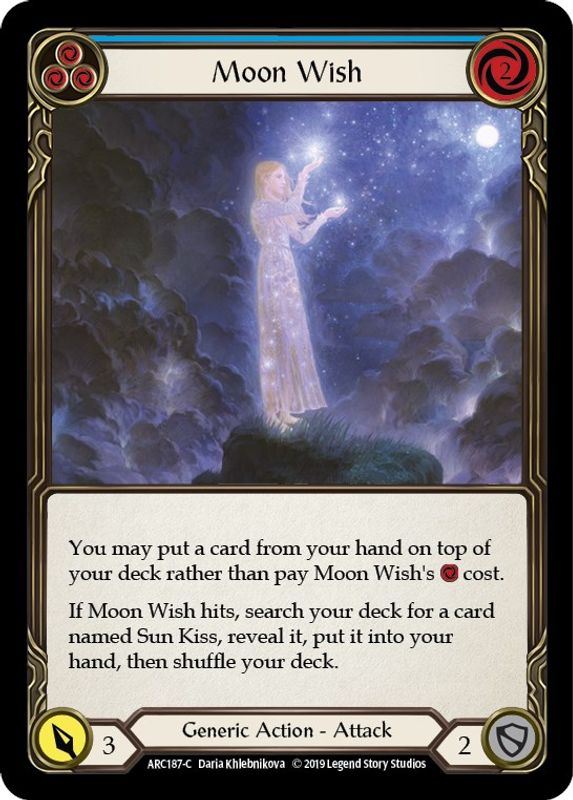 Moon Wish (Blue) - ARC187 - Common