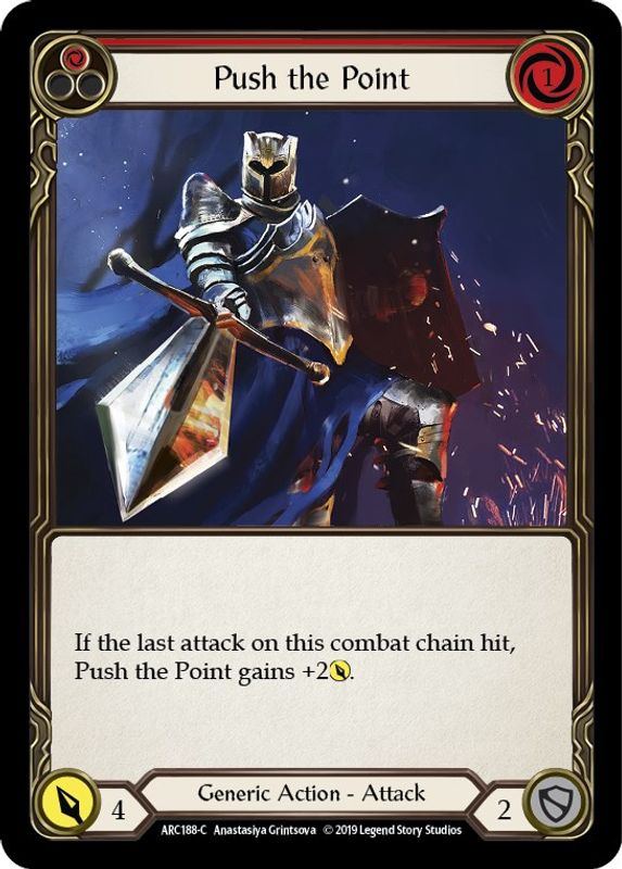 Push the Point (Red) - ARC188 - Common