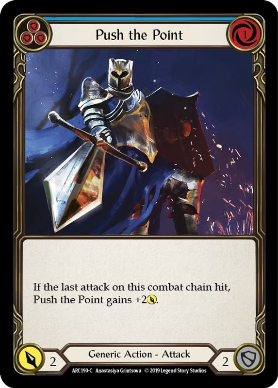 Push the Point (Blue) - ARC190 - Common