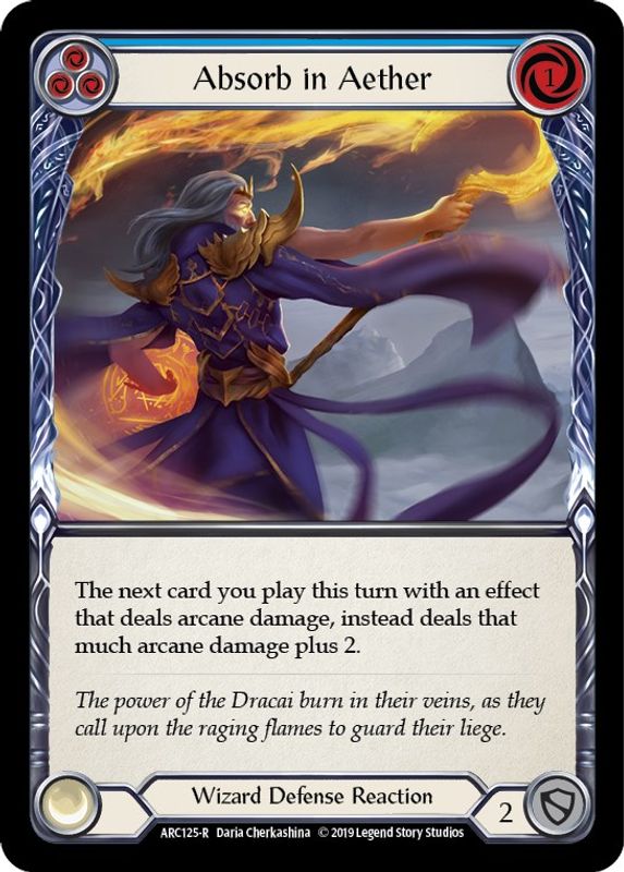 Absorb in Aether (Blue) - ARC125 - Rare